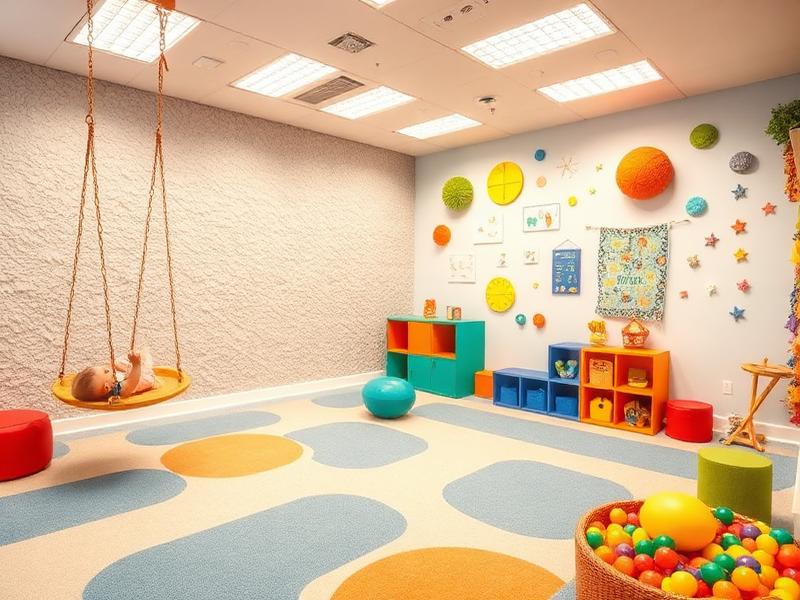 Sensory integration therapy room at Care Therapy Centre Coimbatore